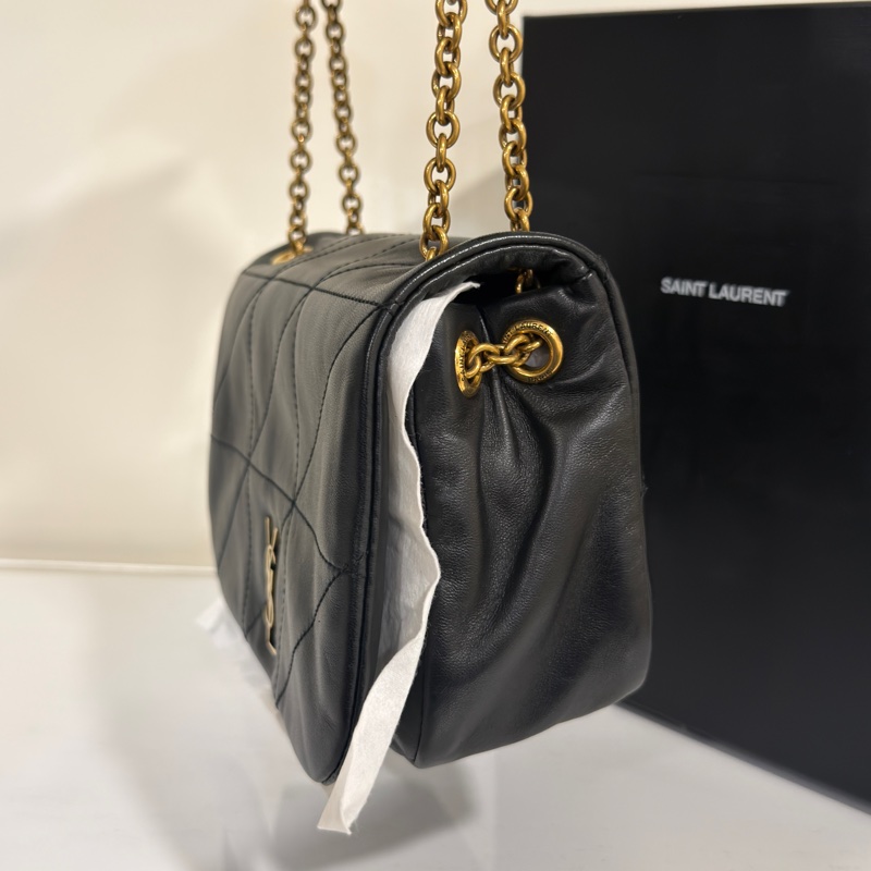 #近新閒置 #專櫃近🔟萬 #全網最低 Ysl Jamie黑金鏈條包 🉑斜挎/肩背-6