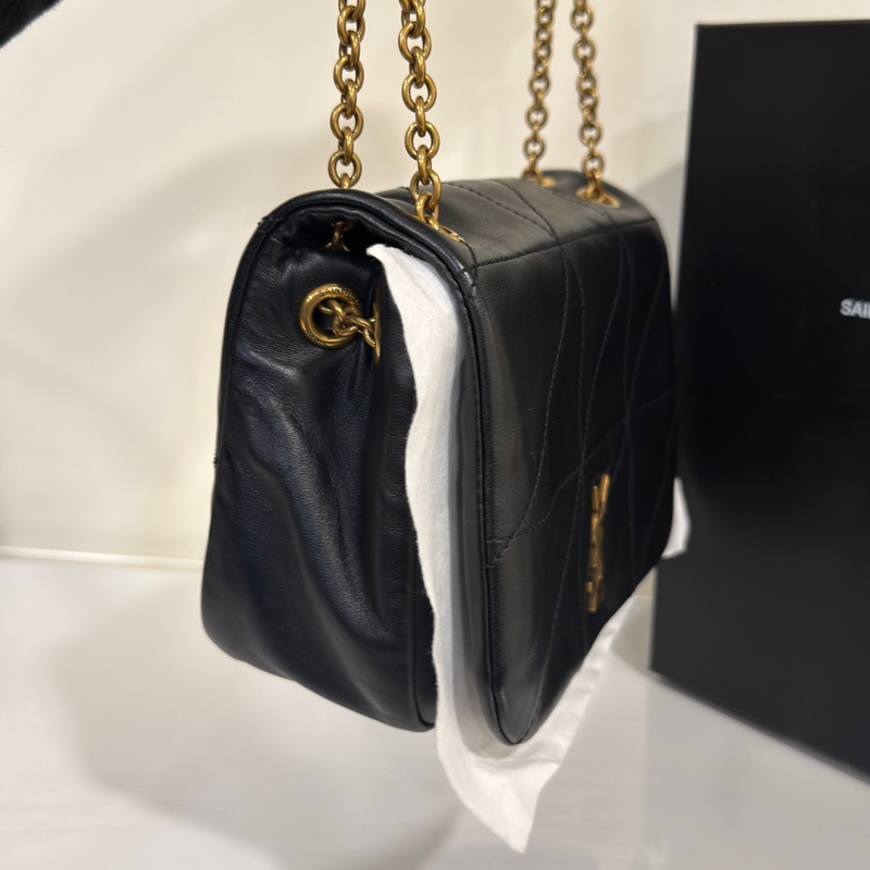 #近新閒置 #專櫃近🔟萬 #全網最低 Ysl Jamie黑金鏈條包 🉑斜挎/肩背-7