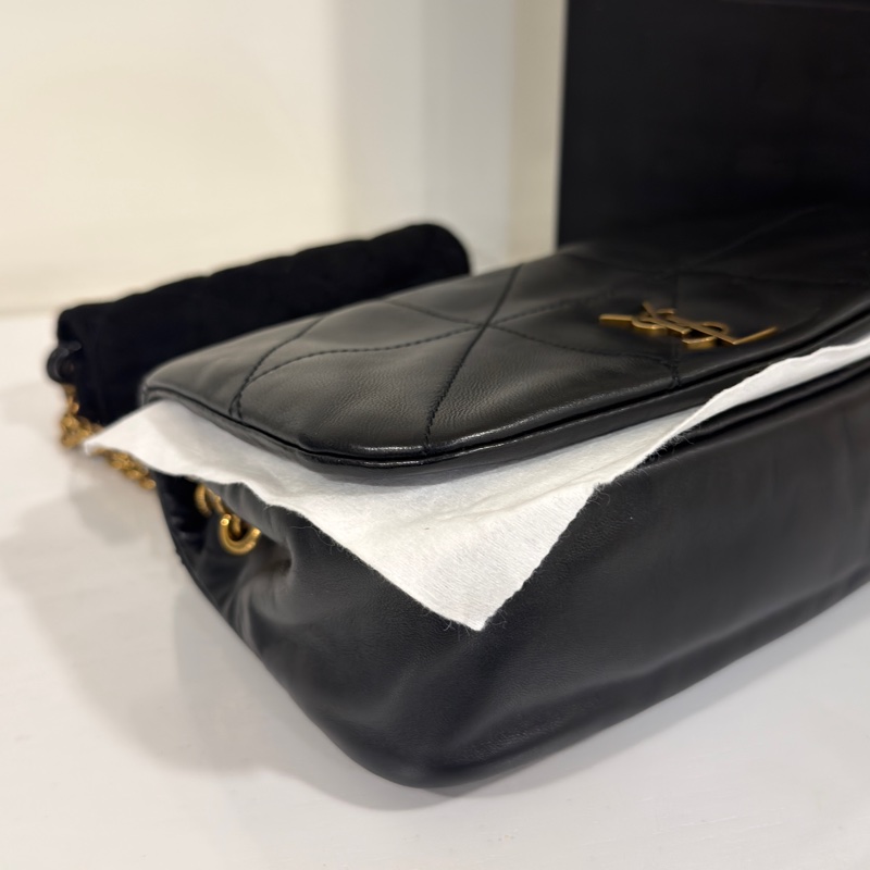 #近新閒置 #專櫃近🔟萬 #全網最低 Ysl Jamie黑金鏈條包 🉑斜挎/肩背-10