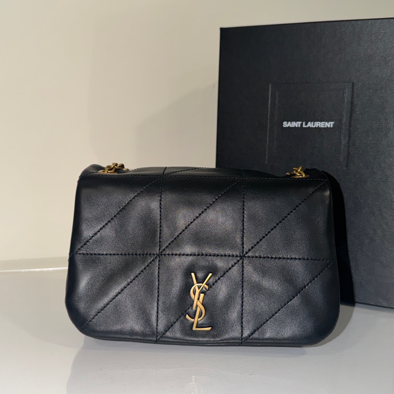 #近新閒置 #專櫃近🔟萬 #全網最低 Ysl Jamie黑金鏈條包 🉑斜挎/肩背-12