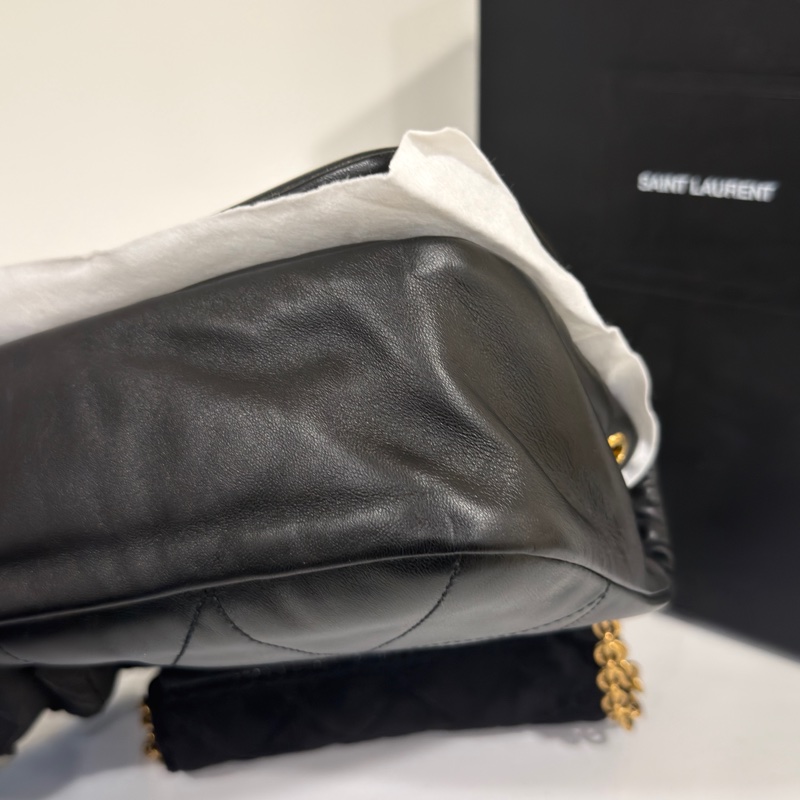 #近新閒置 #專櫃近🔟萬 #全網最低 Ysl Jamie黑金鏈條包 🉑斜挎/肩背-15