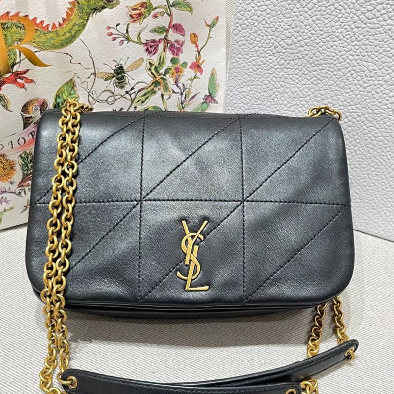 #近新閒置 #專櫃近🔟萬 #全網最低 Ysl Jamie黑金鏈條包 🉑斜挎/肩背-17