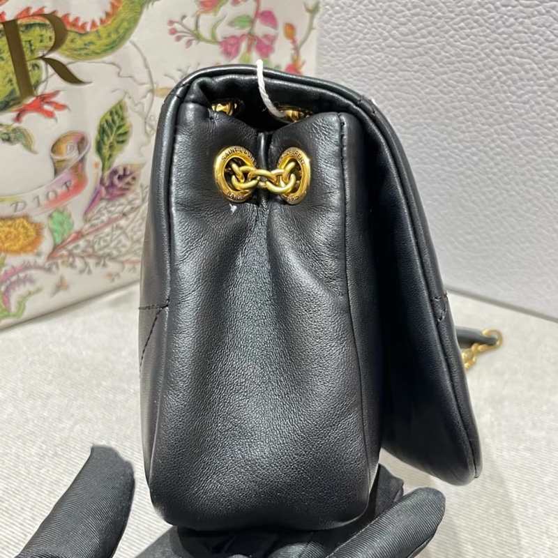 #近新閒置 #專櫃近🔟萬 #全網最低 Ysl Jamie黑金鏈條包 🉑斜挎/肩背-19