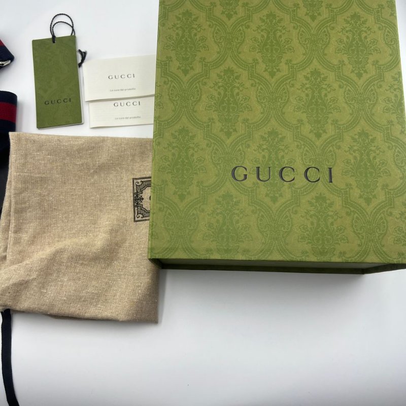 GUCCI GG Supreme 老花迷你托特包-1