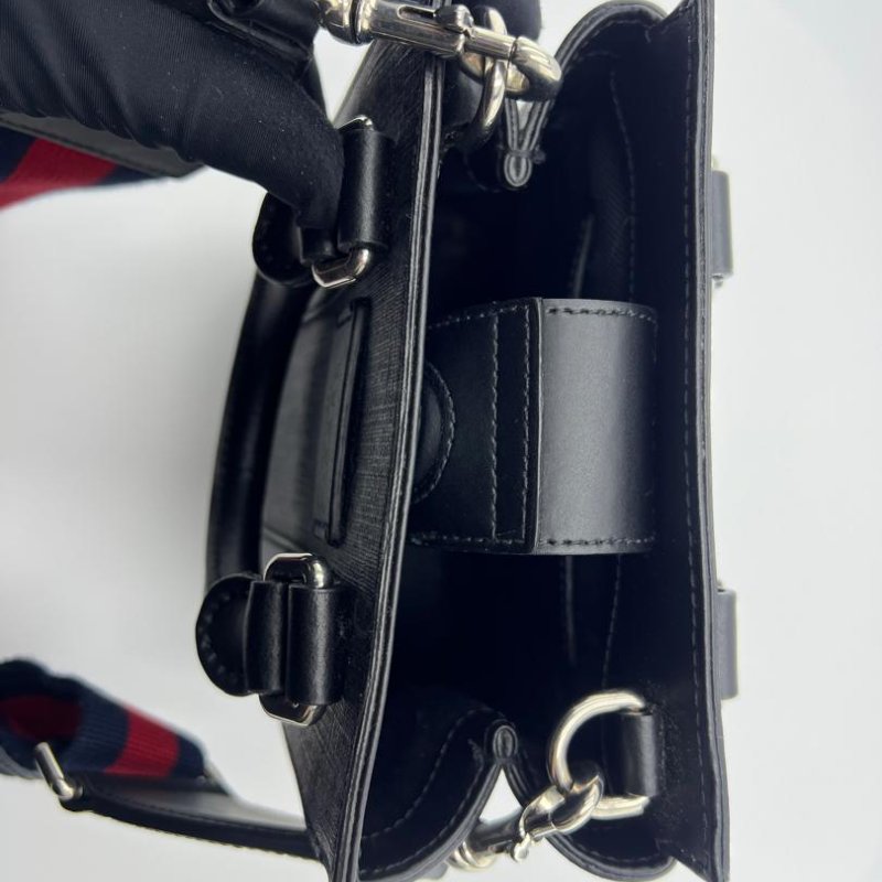 GUCCI GG Supreme 老花迷你托特包-4