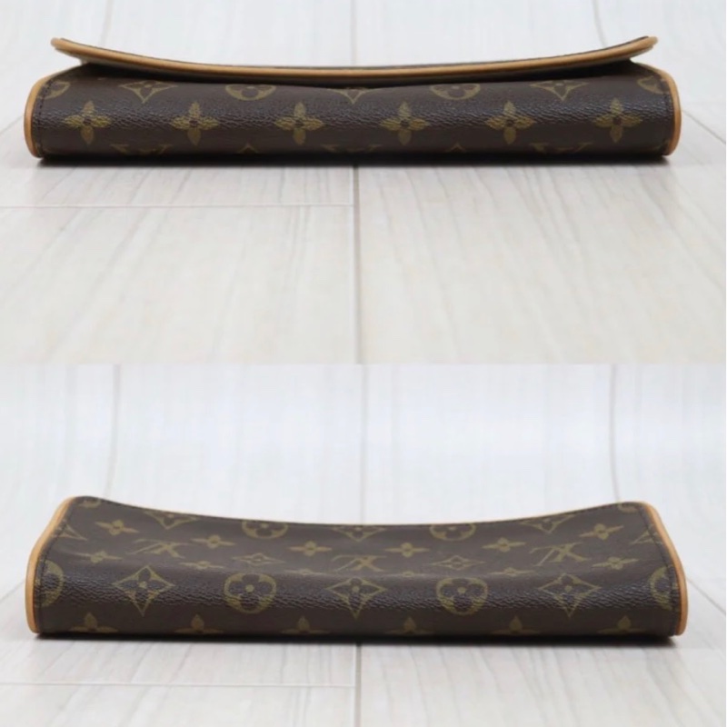 「JL精品代購」98新 LV 老花信封單肩包-5