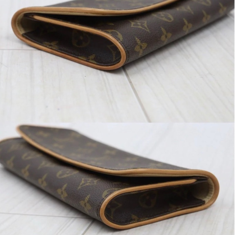 「JL精品代購」98新 LV 老花信封單肩包-6