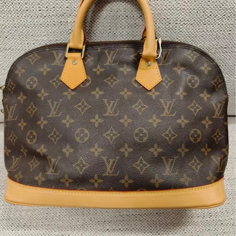 LOUIS VIUTTON 路易威登 Alma 老花色贝壳包 涂层帆布 手提包 公文包 男女通用款