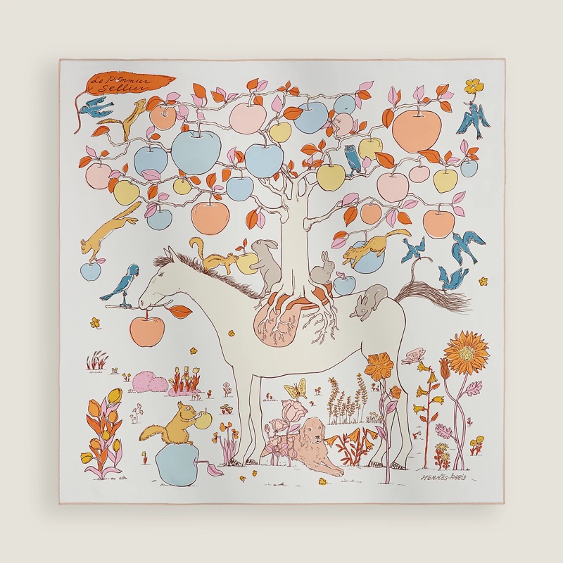 愛馬仕Hermes 2026春夏90絲巾-0