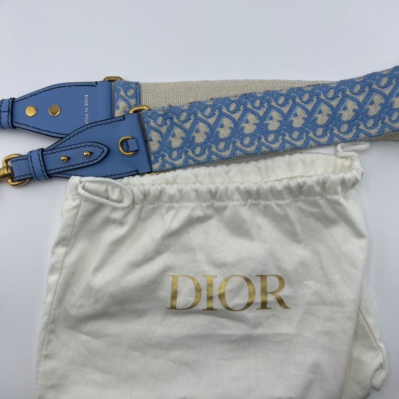 DIOR Oblique 系列可調節寬肩帶-0