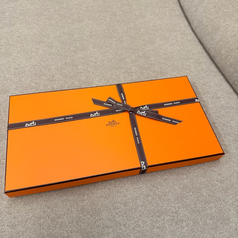Hermes 喀什米爾 拼色圍巾-5