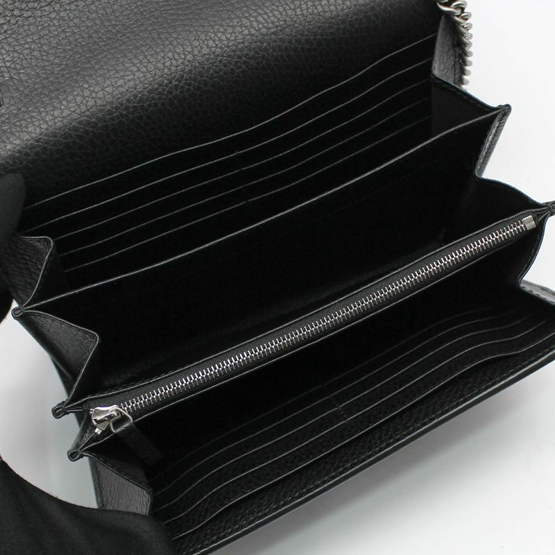 【包稅】GUCCI Dionysus迷你斜背包 黑色皮革-9