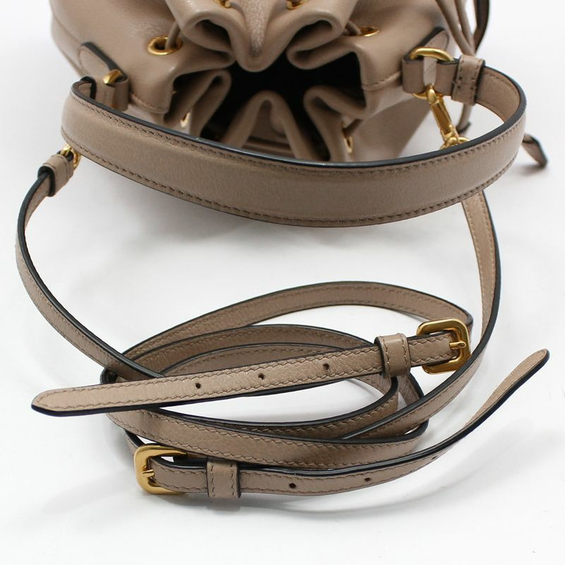 【包稅】PRADA Grace 小牛皮 Duet 水桶斜背包-6