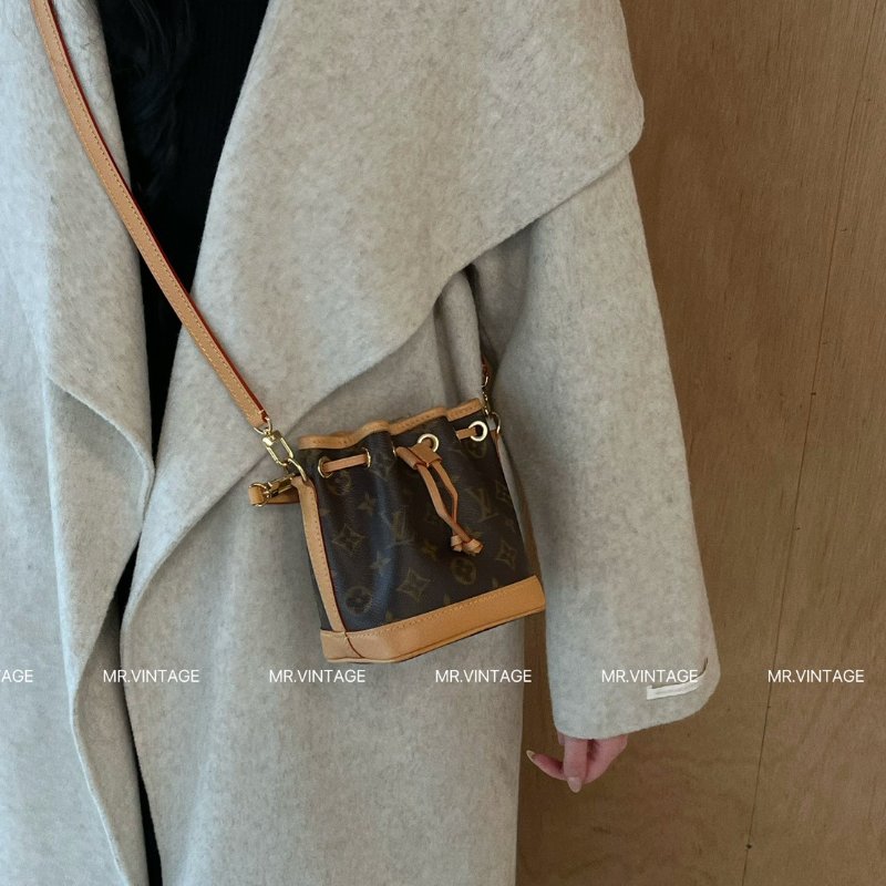 🏷Louis Vuitton NANO NOÉ水桶包-0