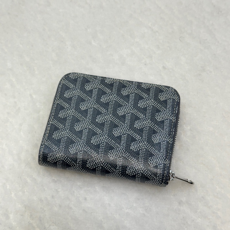 戈雅Goyard 灰色Matignon pm zip wallet 零錢卡包-1