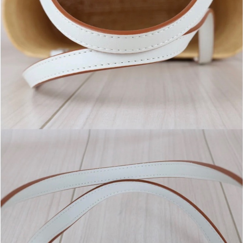 「JL精品代購」98新 Loewe 草編 肩背包-7