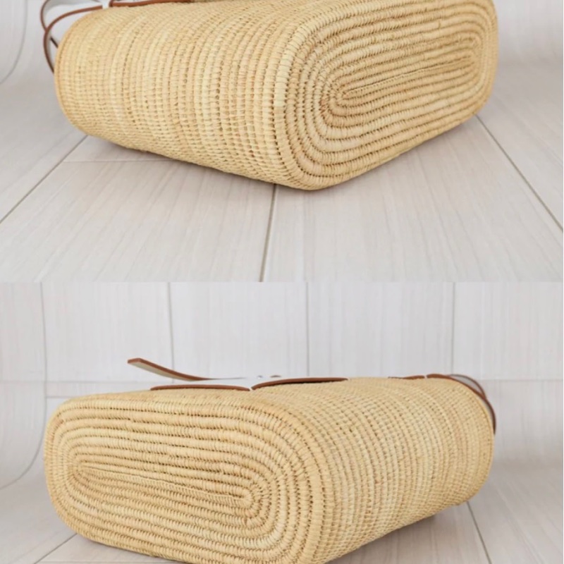 「JL精品代購」98新 Loewe 草編 肩背包-8