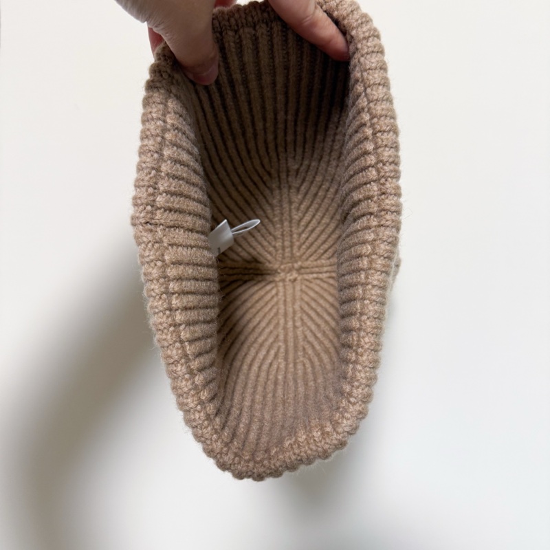 Ami Paris logo刺繡毛帽-3