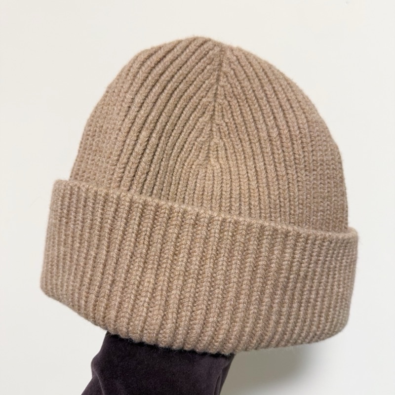 Ami Paris logo刺繡毛帽-4