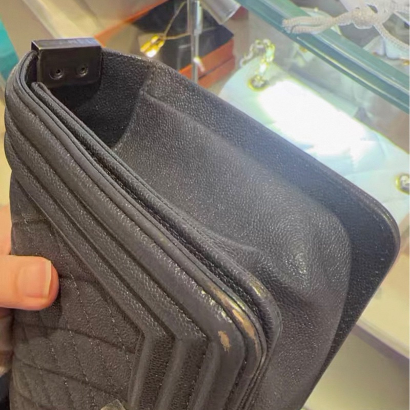 Chanel le boy small-10