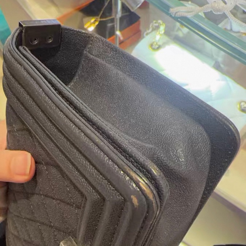 Chanel le boy small-14