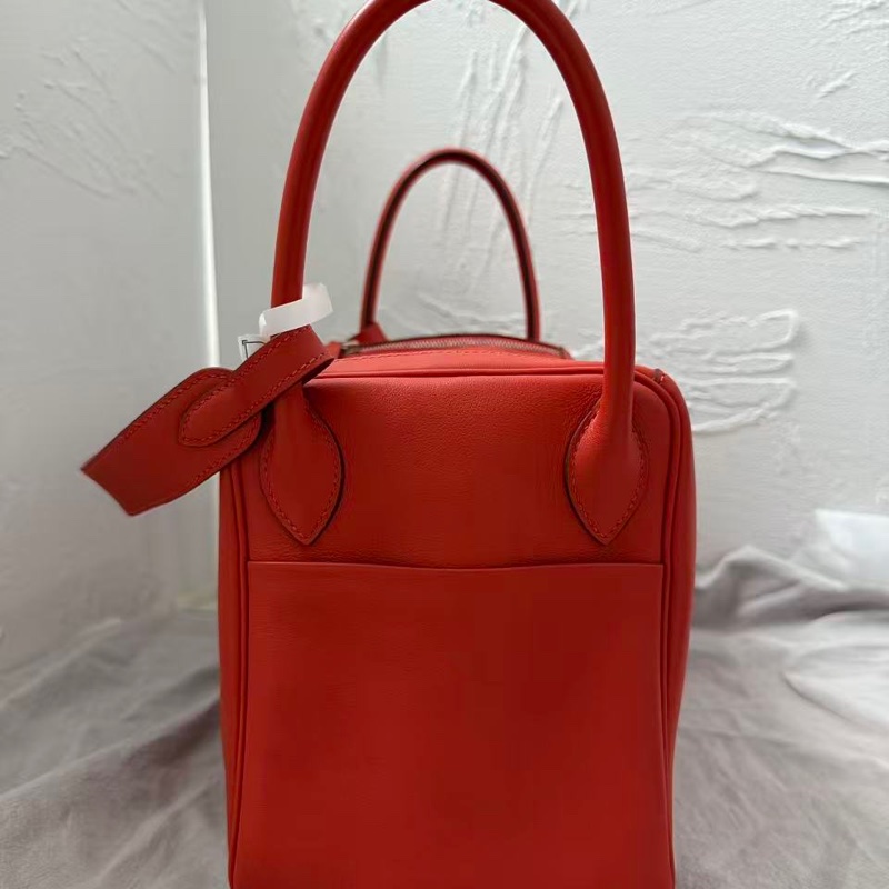 🌈Hermes❤️Lindy 30❤️R1大地橘銀扣🌟99新🌟Evercolor皮🌟愛馬仕🌟-3