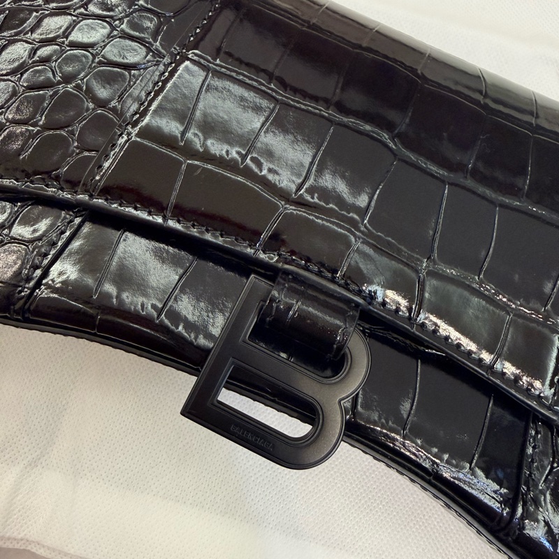 巴黎世家黑色沙漏包-1