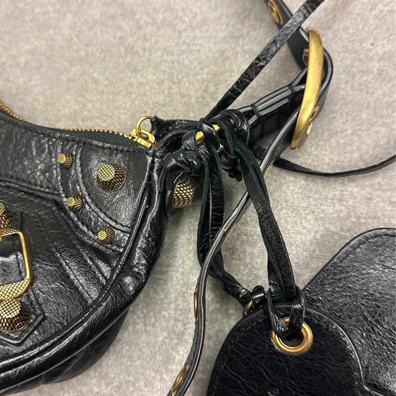 balenciaga le cagole XS 黑金-2
