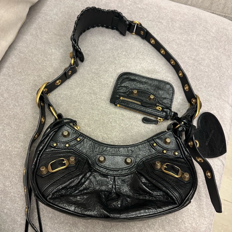 balenciaga le cagole XS 黑金-7