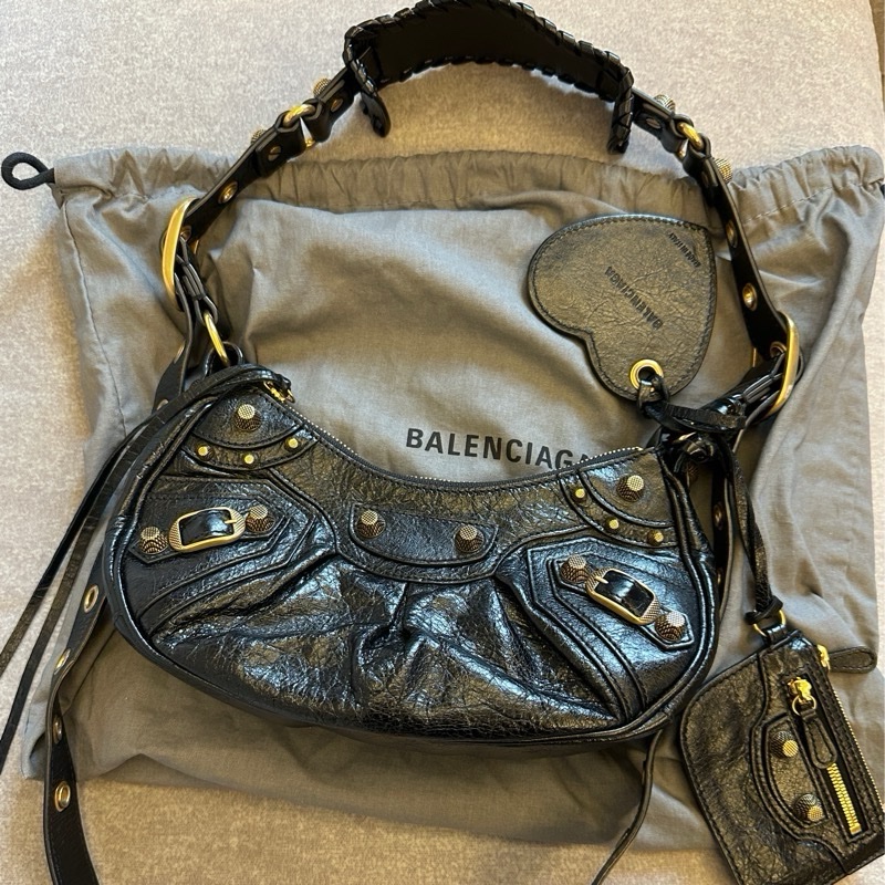 balenciaga le cagole XS 黑金-6
