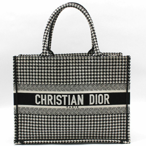 【包稅】DIOR 千鳥格紋手提包 36 中手提袋