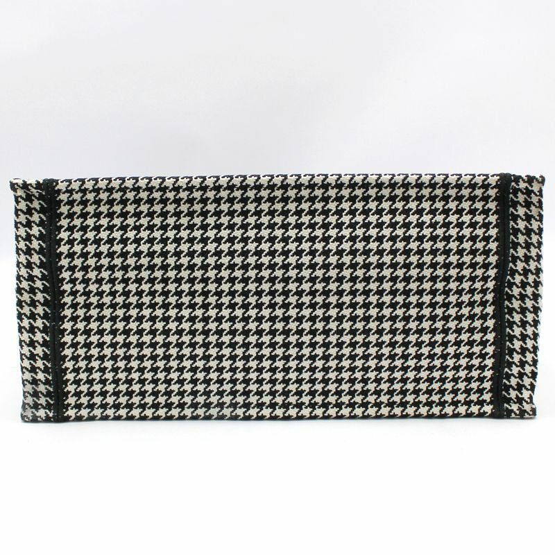 【包稅】DIOR 千鳥格紋手提包 36 中手提袋-4