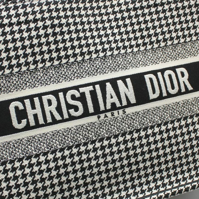 【包稅】DIOR 千鳥格紋手提包 36 中手提袋-6
