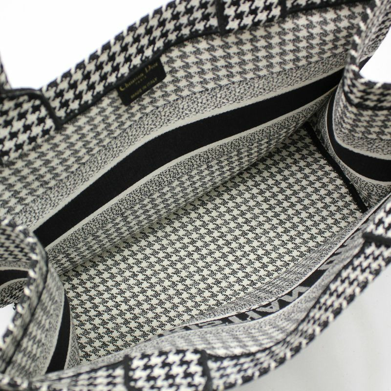 【包稅】DIOR 千鳥格紋手提包 36 中手提袋-7