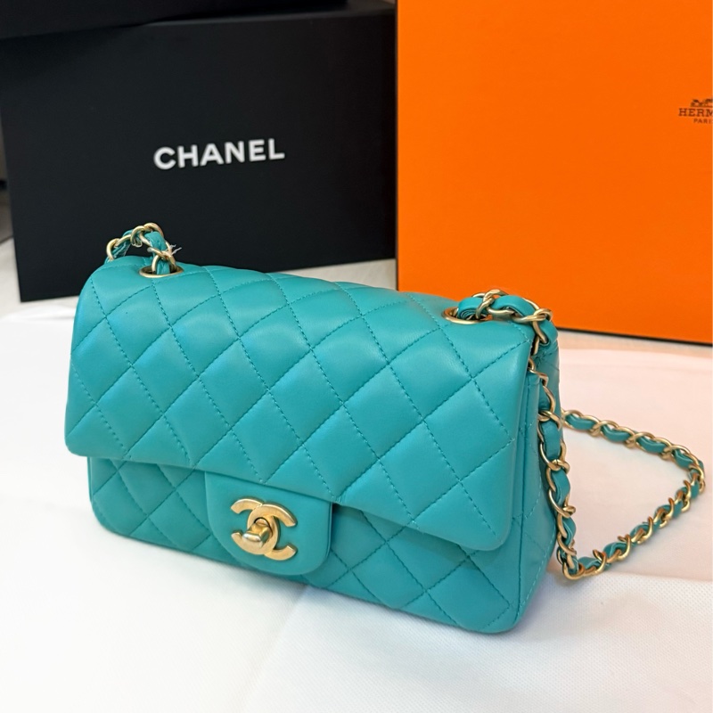 chanel小羊皮mini CF-0