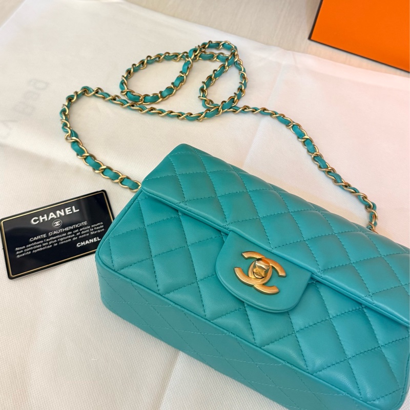 chanel小羊皮mini CF-4