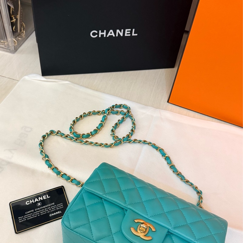 chanel小羊皮mini CF-5