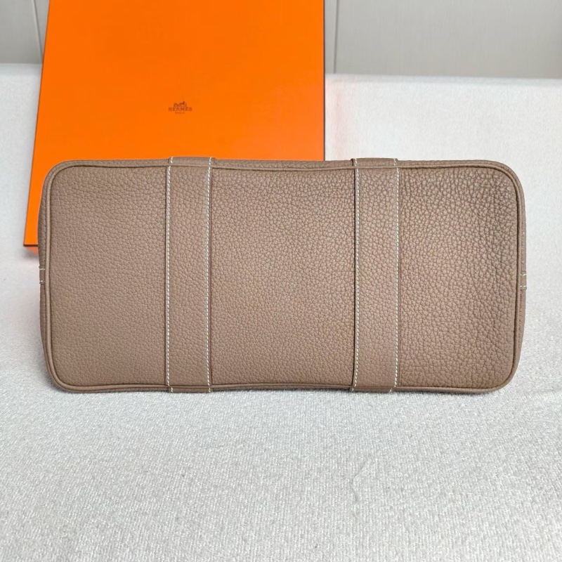 Hermes GardenParty花園包36 大象灰銀扣 TC皮36*26*17 99新配件盒子塵袋購證-4