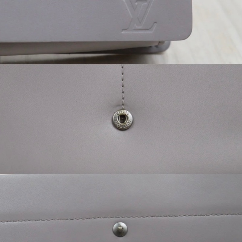 「JL精品代購」9新 lv水波紋麻將包水香芋紫-8