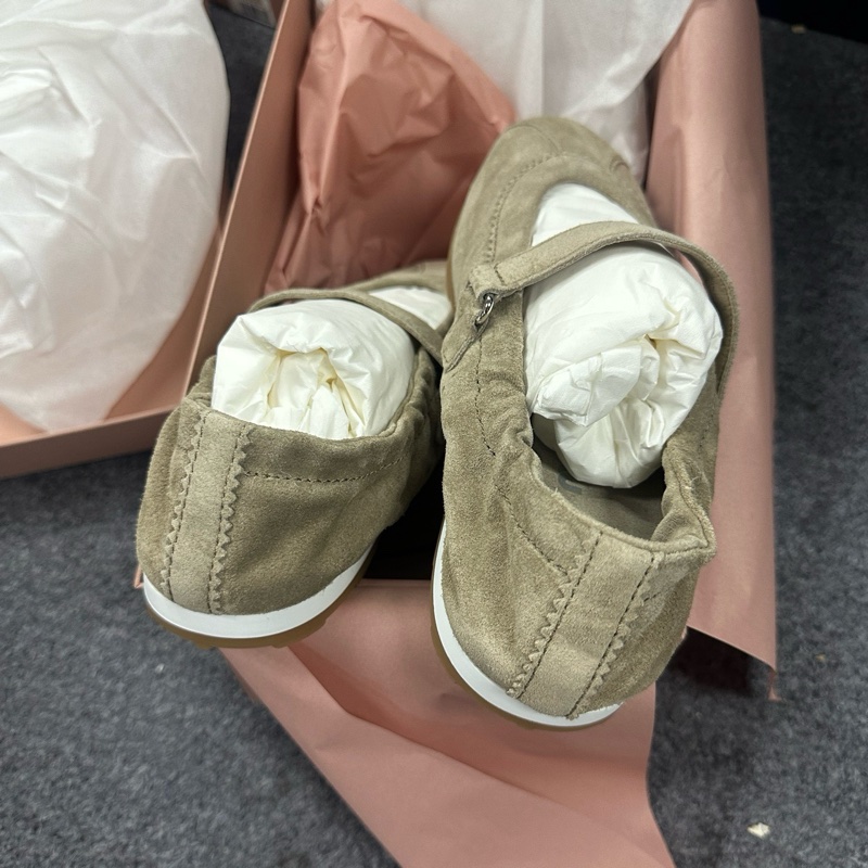 Miu Miu 麂皮MiuMiu 王炸芭蕾舞鞋 35碼-2