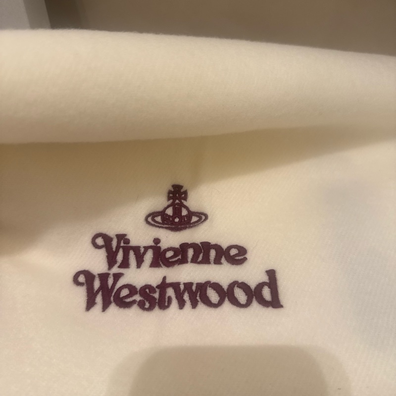 Vivienne Westwood 米白圍巾 全新 Babymonster Asa同款-13