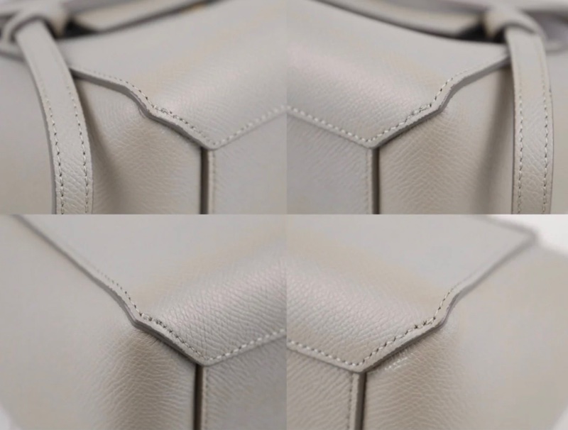 「JL精品代購」98新 Celine奶茶色鯰魚包Belt Nano-5