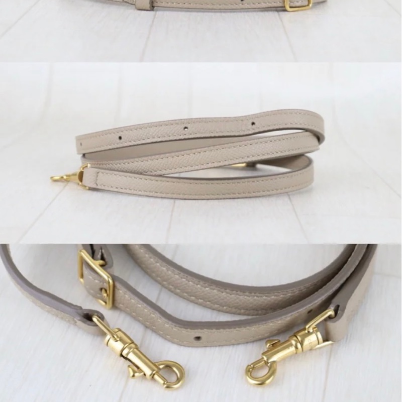 「JL精品代購」98新 Celine奶茶色鯰魚包Belt Nano-10