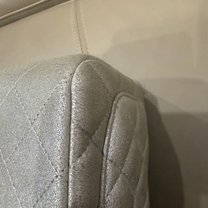 🈶盒子塵袋保卡❤️ 香奈兒 #銀灰色 #香檳色 #牛皮 #方胖子-26