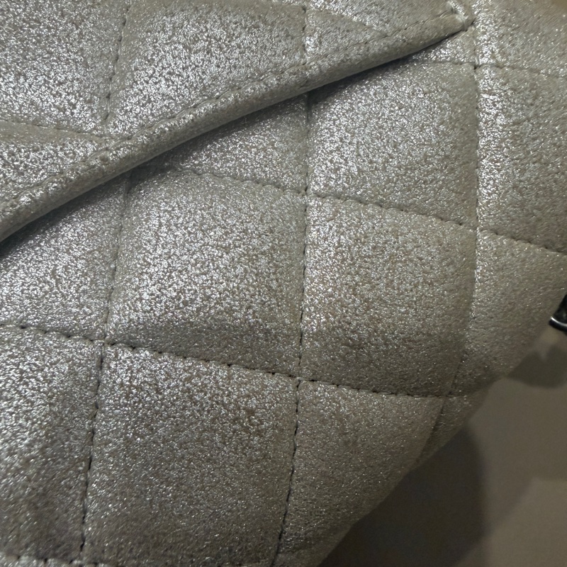 🈶盒子塵袋保卡❤️ 香奈兒 #銀灰色 #香檳色 #牛皮 #方胖子-40