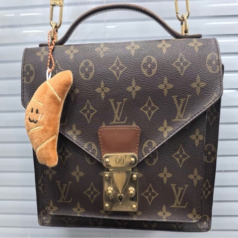 LV老花蒙梭包