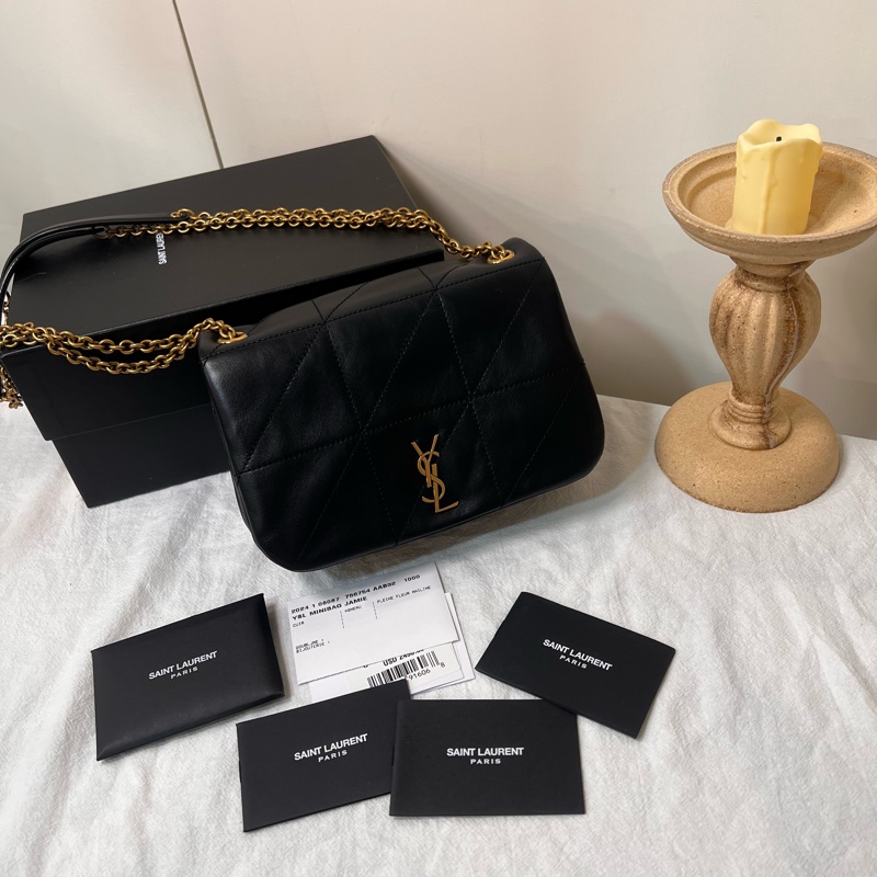 ෆ YSL Jamie斜背包 大全配-5