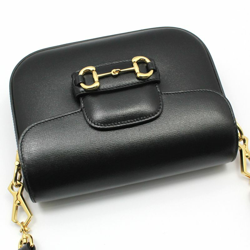 【包稅】GUCCI 金色馬銜扣環 1955 迷你斜背包-2