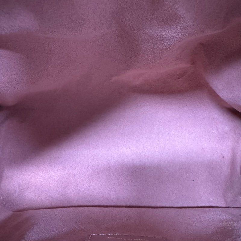 LV路易威登Trompette BB粉色鏈條包-10