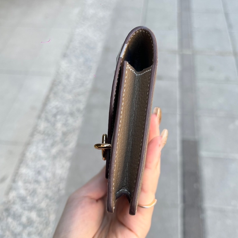 愛馬仕豬鼻子皮夾-3